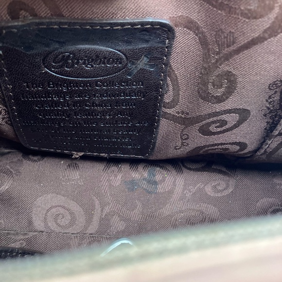 Brighton Pink Leather Handbag/Crossbody bag - Picture 9 of 12